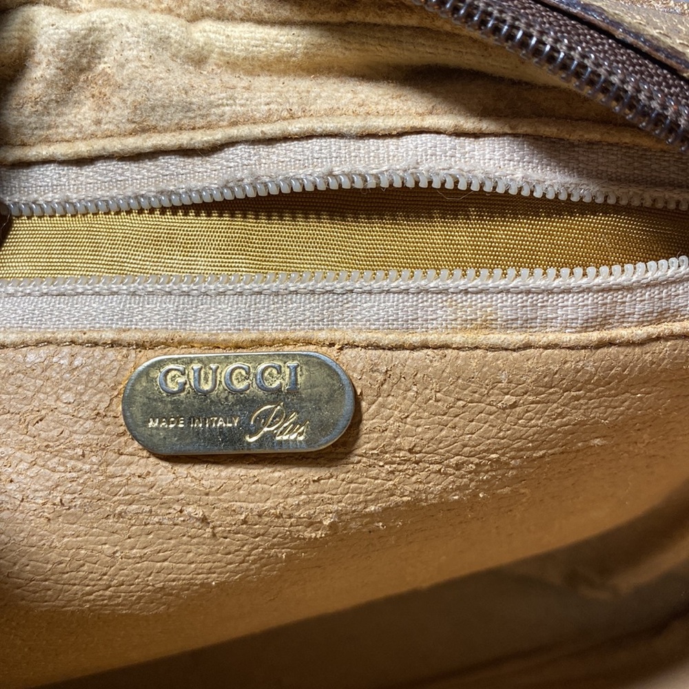 SOLDAuthentic Gucci GG Plus Bag - Picture 12 of 16